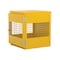 Vestil Yellow Powder Coated Cylinder Storage Vertical 4 Cylinder Capacity CYL-V-4 - alternate 3